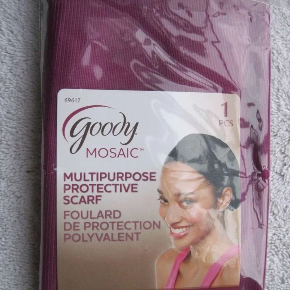 Goody Mosaic Multipurpose Protective Scarf Secure Maintain Hair Style Sleeping